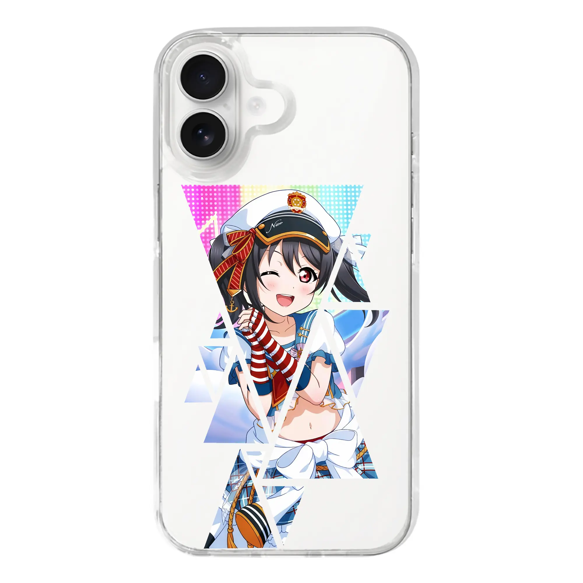 Love Live! グッズ,矢澤にこ - iPhone 17シリーズ 透明スマホケース – 薄型・耐衝撃・精密フィット保護カバー
